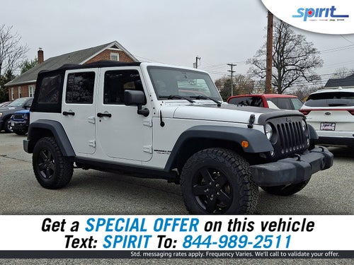 2017 Jeep Wrangler Unlimited Big Bear 4x4
