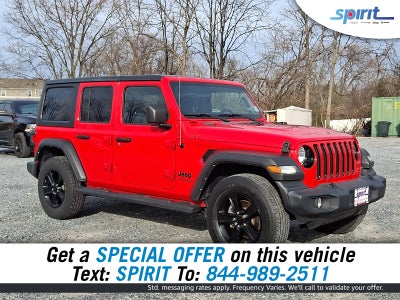 2022 Jeep Wrangler Sport Altitude 4x4