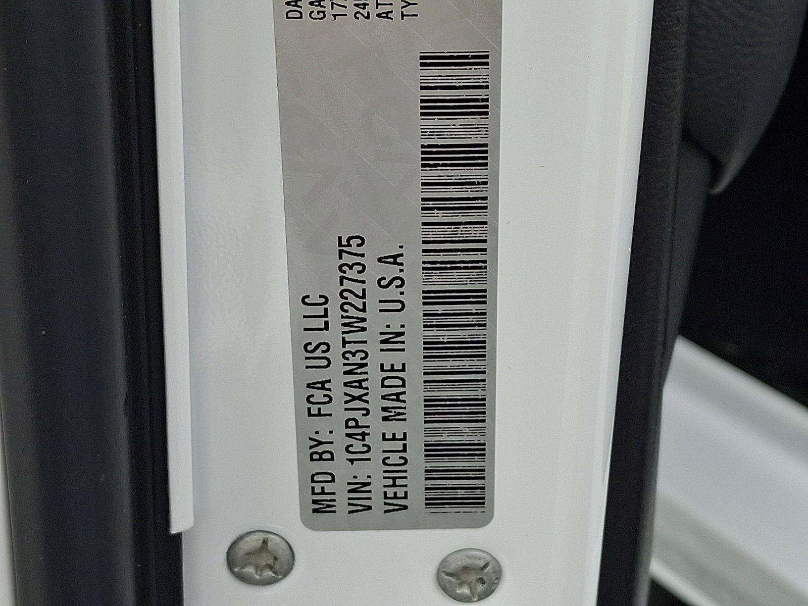 2026 Jeep Wrangler WRANGLER 2-DOOR SPORT S