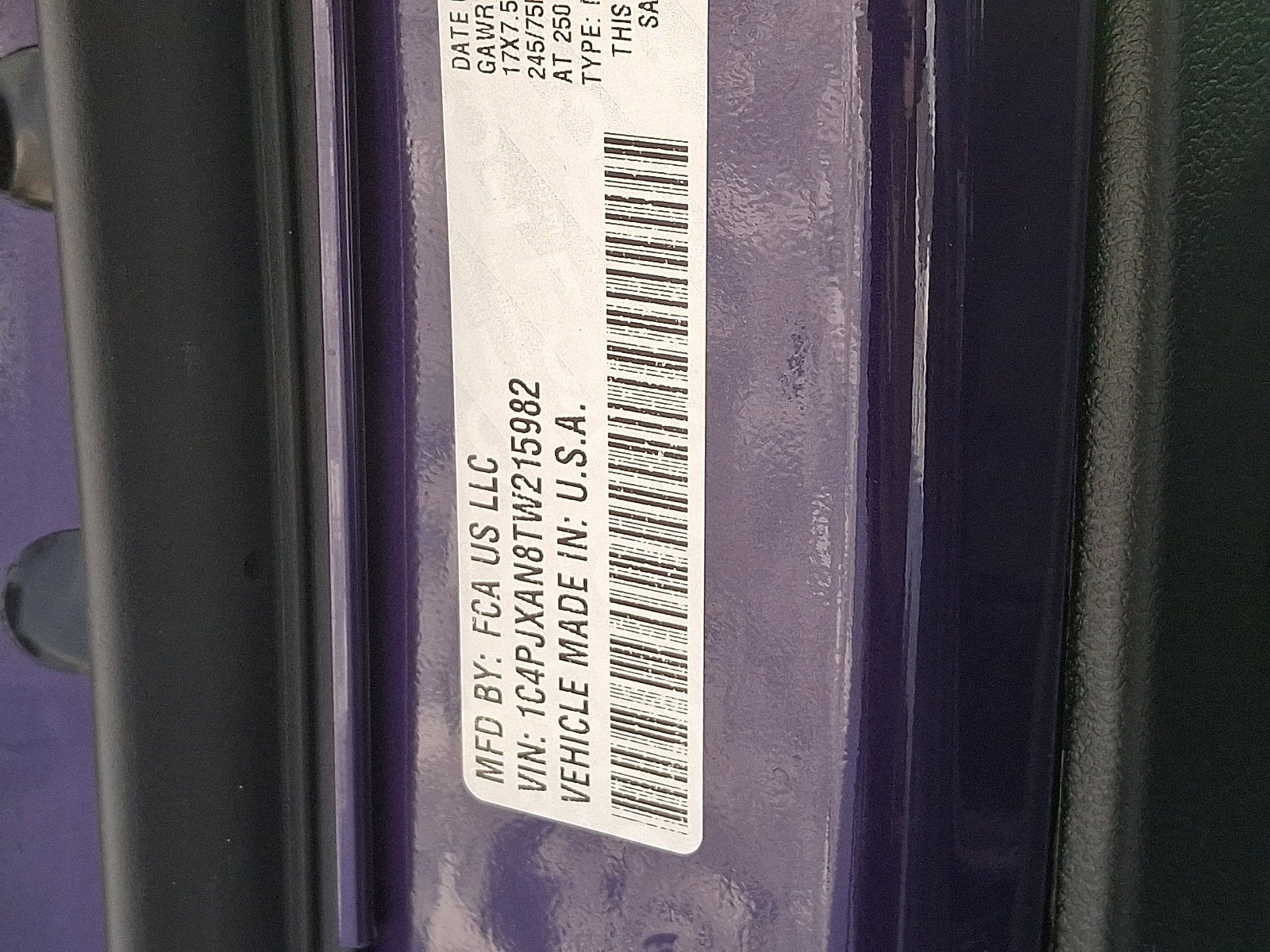 2026 Jeep Wrangler WRANGLER 2-DOOR SPORT S