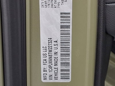 2026 Jeep Wrangler WRANGLER 2-DOOR SPORT S