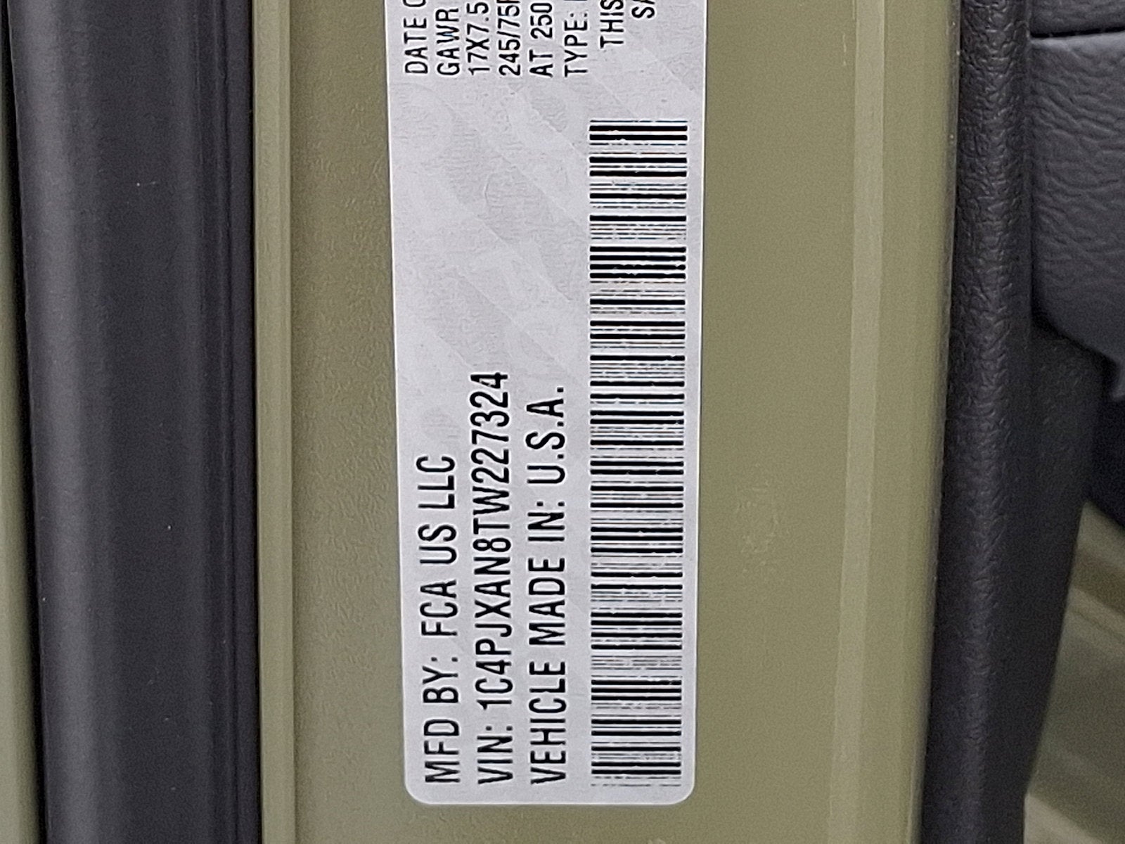 2026 Jeep Wrangler WRANGLER 2-DOOR SPORT S