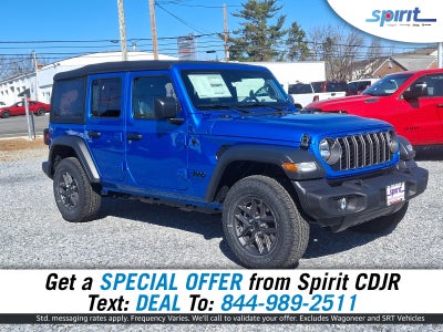 2025 Jeep Wrangler WRANGLER 4-DOOR SPORT S