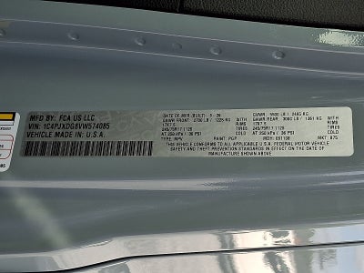 2027 Jeep Wrangler WRANGLER 4-DOOR SPORT S