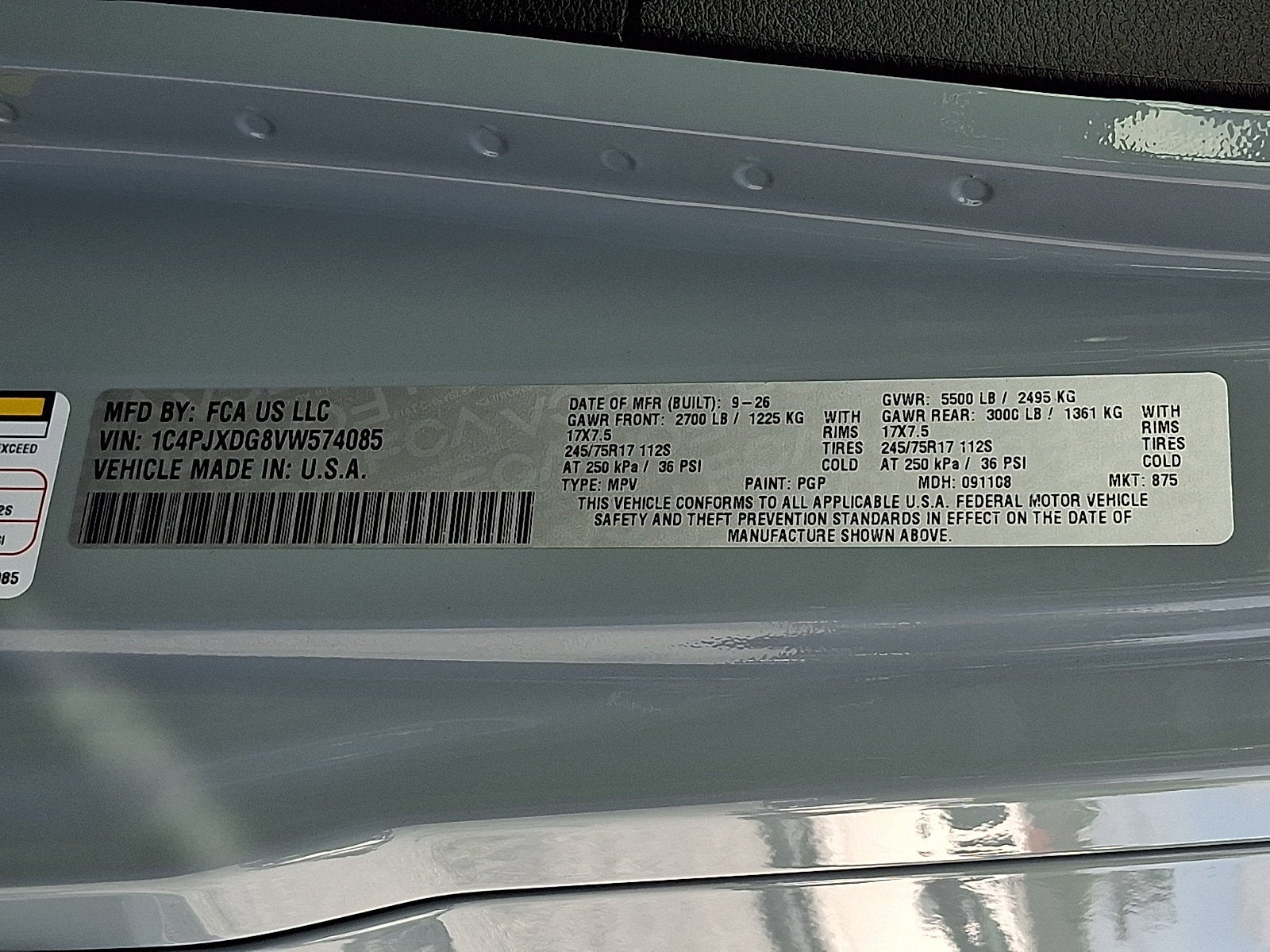 2027 Jeep Wrangler WRANGLER 4-DOOR SPORT S