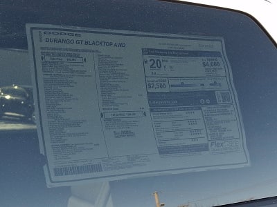 2026 Dodge Durango DURANGO GT PLUS AWD