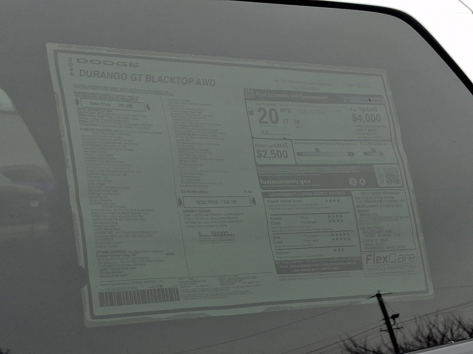 2026 Dodge Durango DURANGO GT PLUS AWD