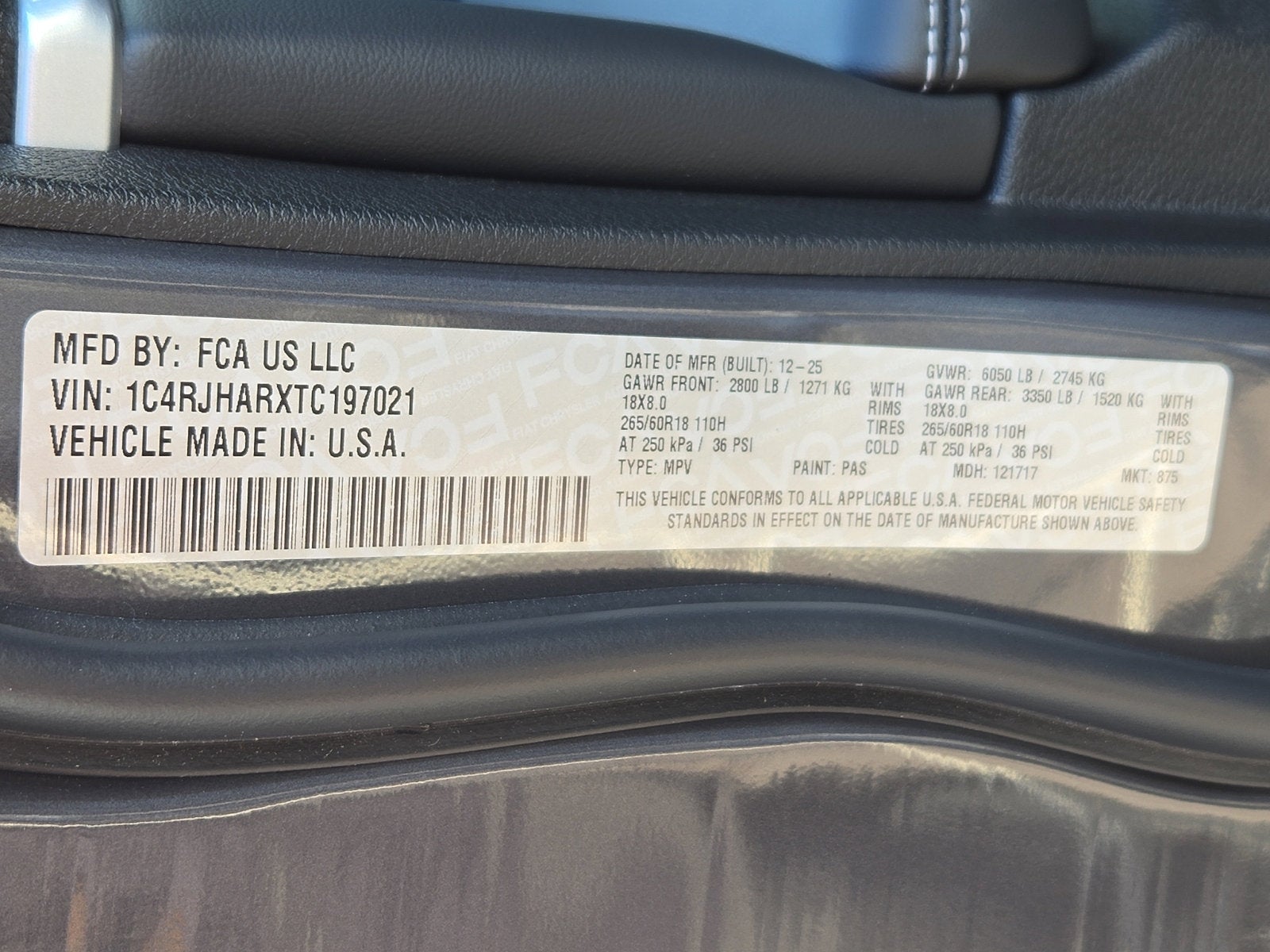 2026 Jeep Grand Cherokee GRAND CHEROKEE LAREDO ALTITUDE 4X4