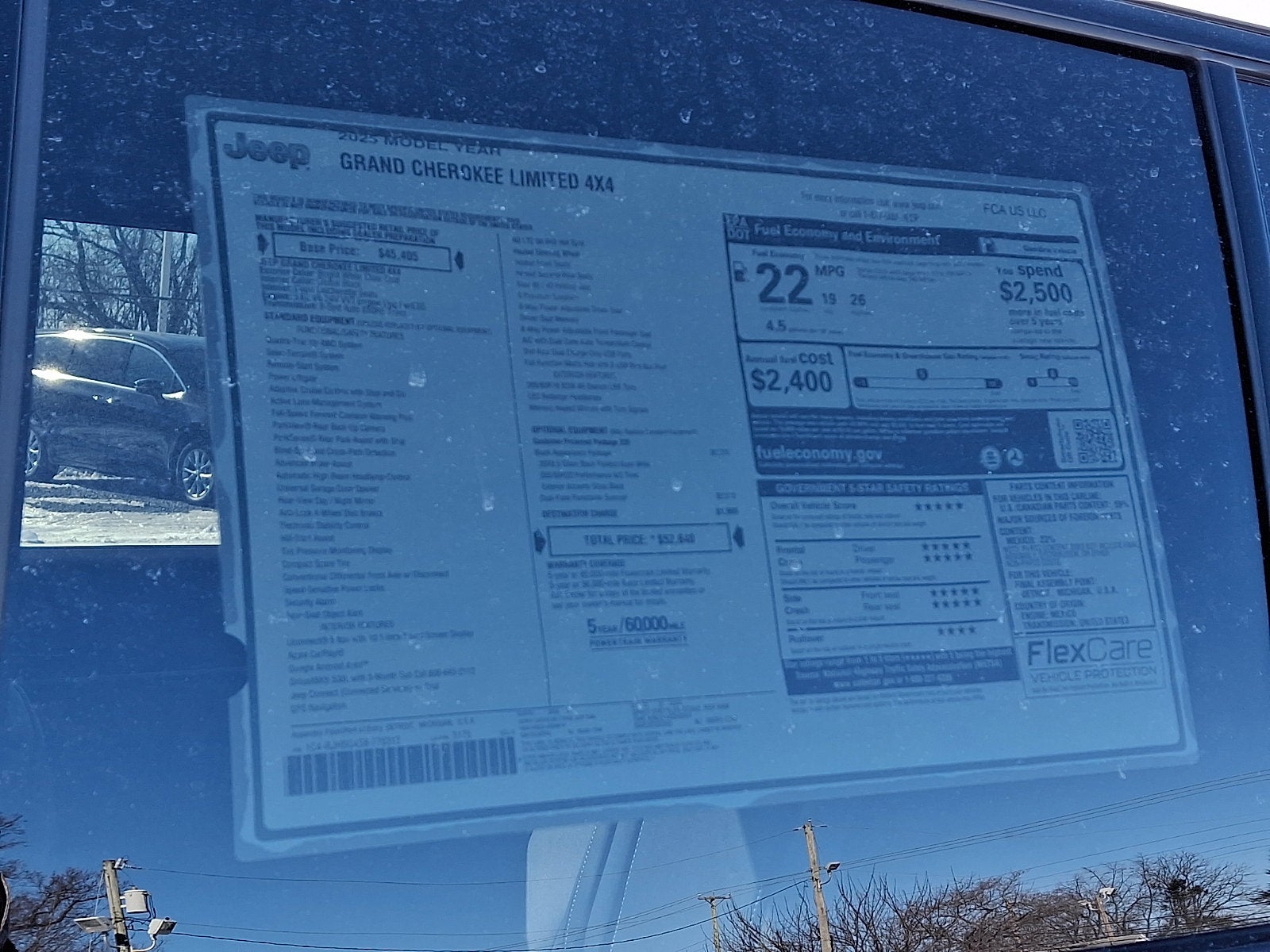 2025 Jeep Grand Cherokee GRAND CHEROKEE LIMITED 4X4