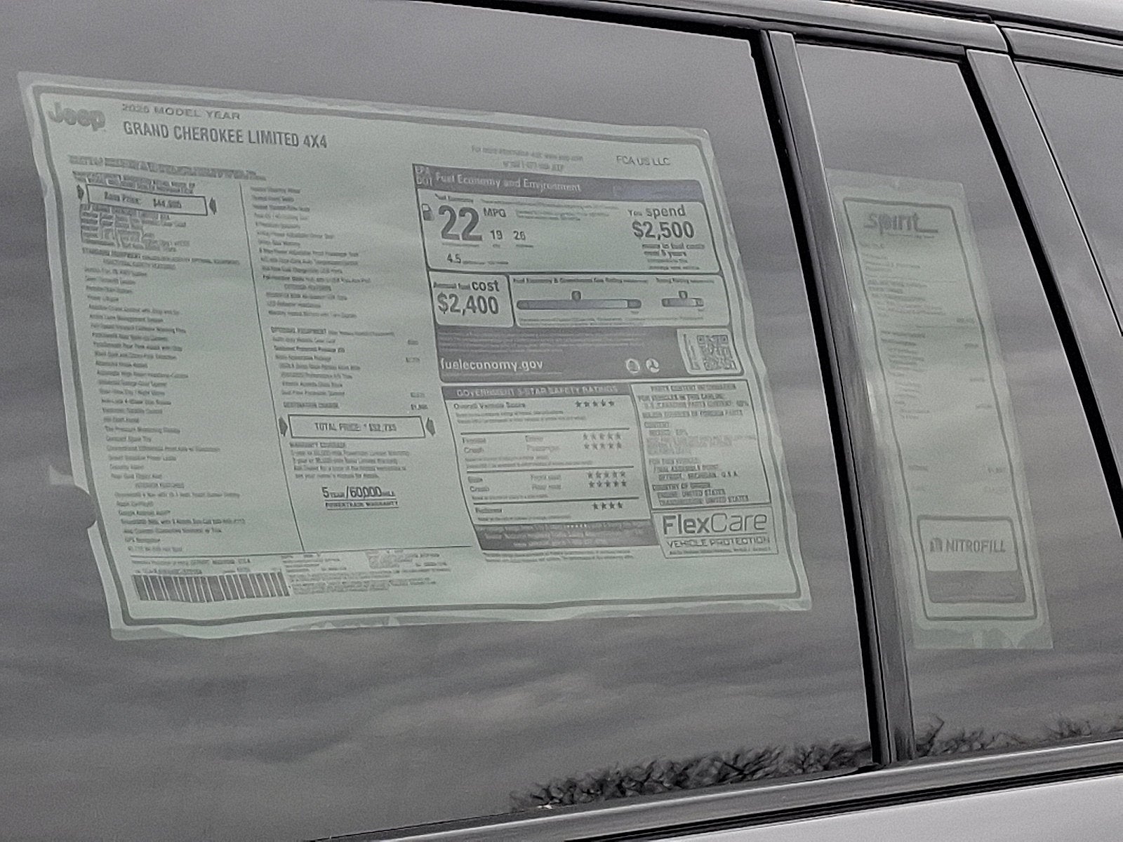 2025 Jeep Grand Cherokee GRAND CHEROKEE LIMITED 4X4