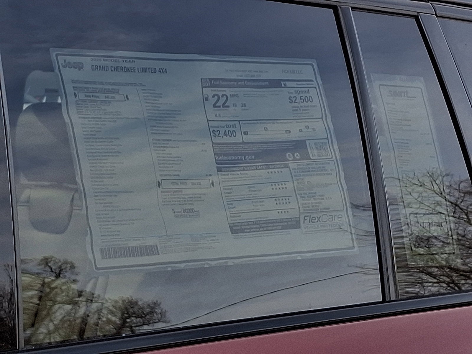 2025 Jeep Grand Cherokee GRAND CHEROKEE LIMITED 4X4