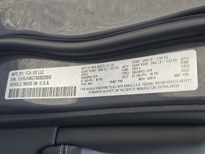 2025 Jeep Grand Cherokee GRAND CHEROKEE LIMITED 4X4