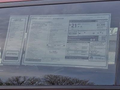 2025 Jeep Grand Cherokee L GRAND CHEROKEE L ALTITUDE X 4X4