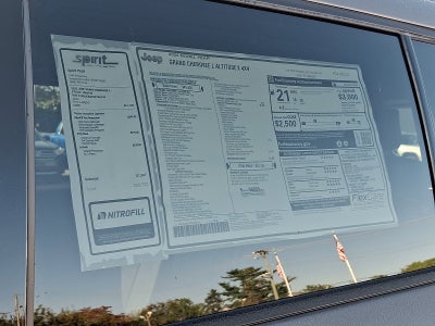 2025 Jeep Grand Cherokee L GRAND CHEROKEE L ALTITUDE X 4X4