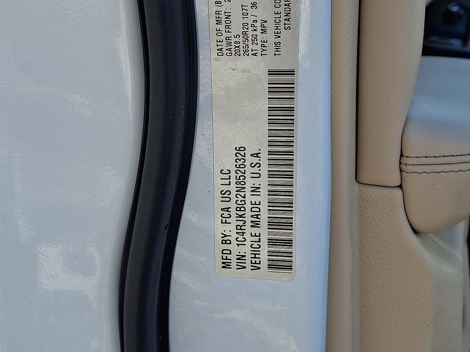 2022 Jeep Grand Cherokee L Limited 4x4