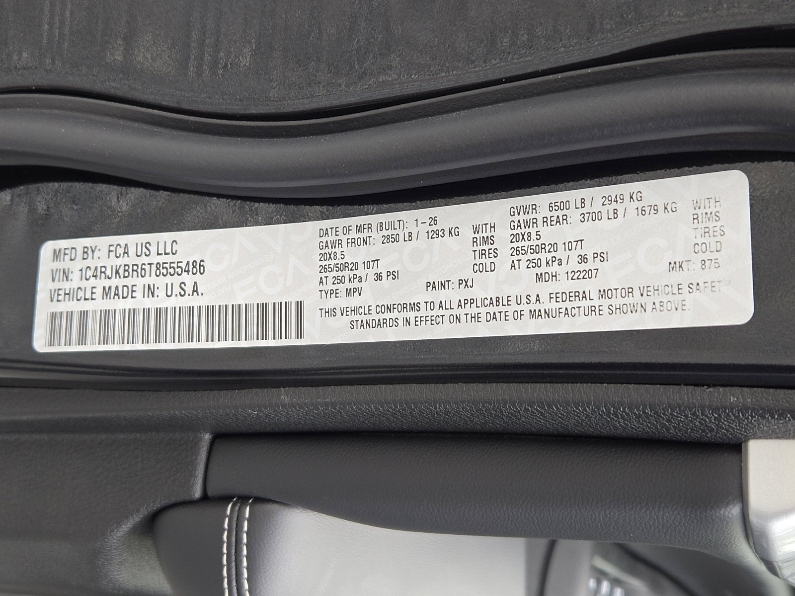 2026 Jeep Grand Cherokee L GRAND CHEROKEE L LIMITED 4X4