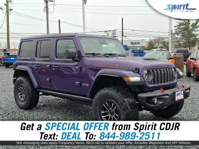 2026 Jeep Wrangler WRANGLER 4-DOOR RUBICON X