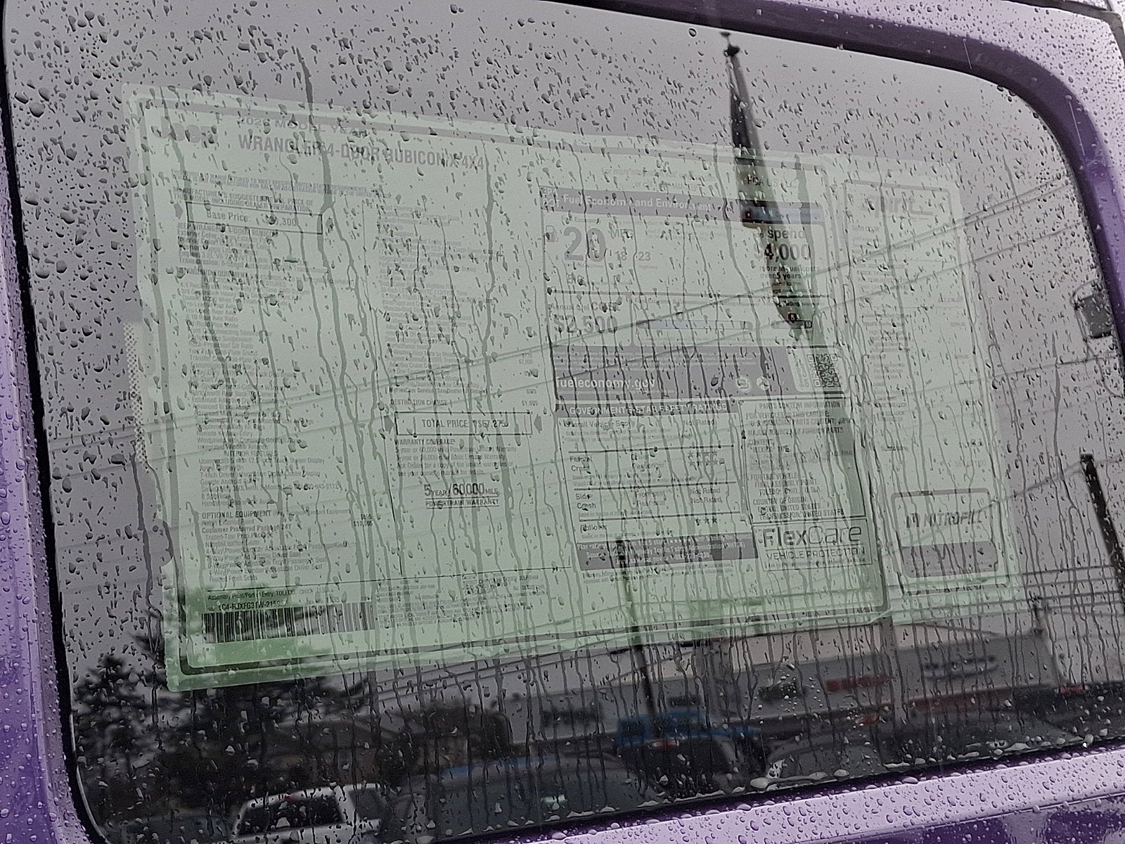 2026 Jeep Wrangler WRANGLER 4-DOOR RUBICON X