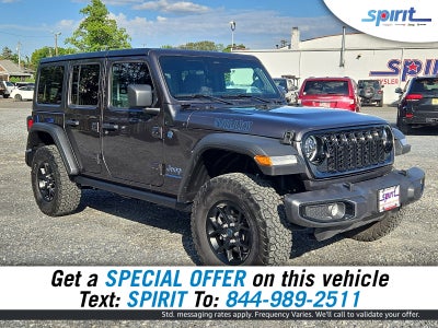 2025 Jeep Wrangler 4xe Willys 4xe