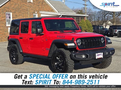 2025 Jeep Wrangler 4xe Willys 4xe