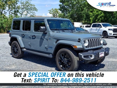 2025 Jeep Wrangler 4xe Sahara 4xe
