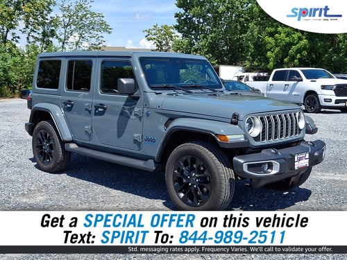 2025 Jeep Wrangler 4xe Sahara 4xe