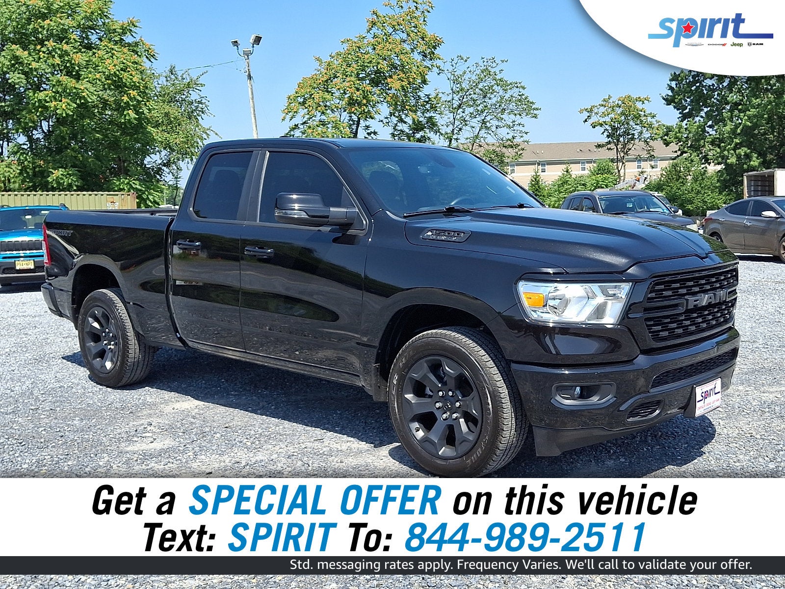 2023 RAM 1500 Big Horn Quad Cab 4x4 6'4' Box