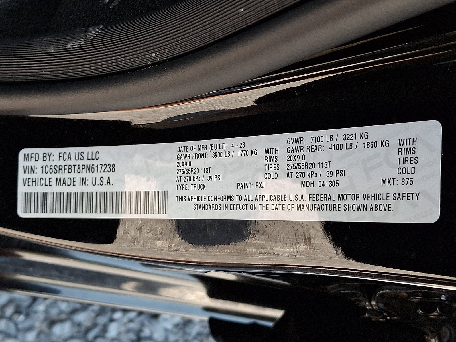 2023 RAM 1500 Big Horn Quad Cab 4x4 6'4' Box