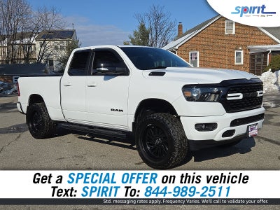 2022 RAM 1500 Big Horn Quad Cab 4x4 6'4' Box