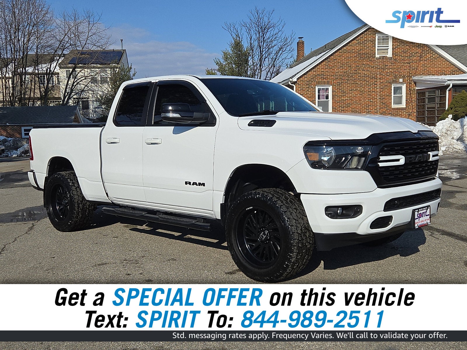 2022 RAM 1500 Big Horn Quad Cab 4x4 6'4' Box