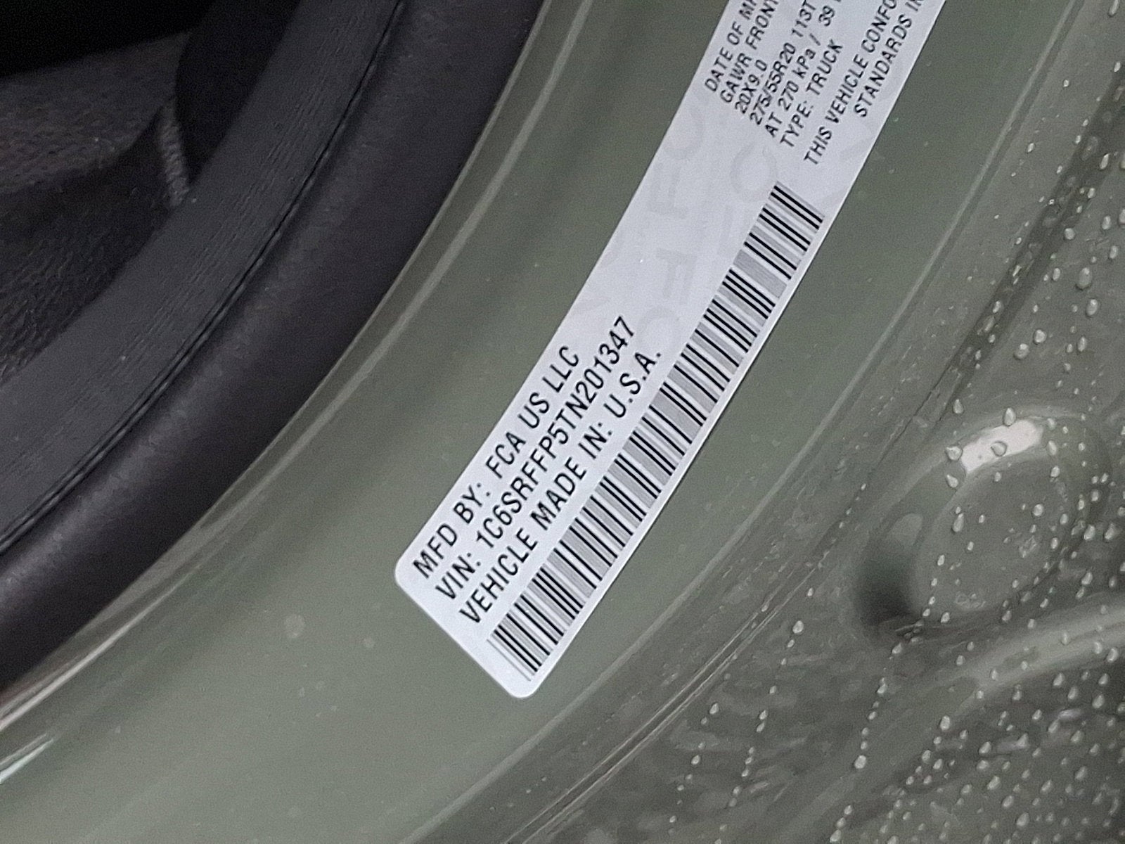 2026 RAM 1500 RAM 1500 BIG HORN CREW CAB 4X4 5'7' BOX