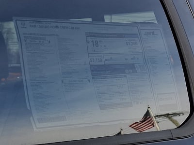 2026 RAM 1500 RAM 1500 BIG HORN CREW CAB 4X4 5'7' BOX