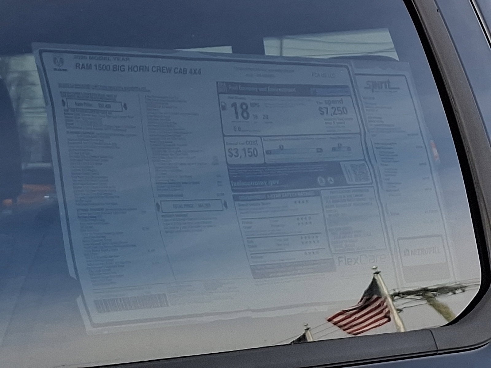 2026 RAM 1500 RAM 1500 BIG HORN CREW CAB 4X4 5'7' BOX