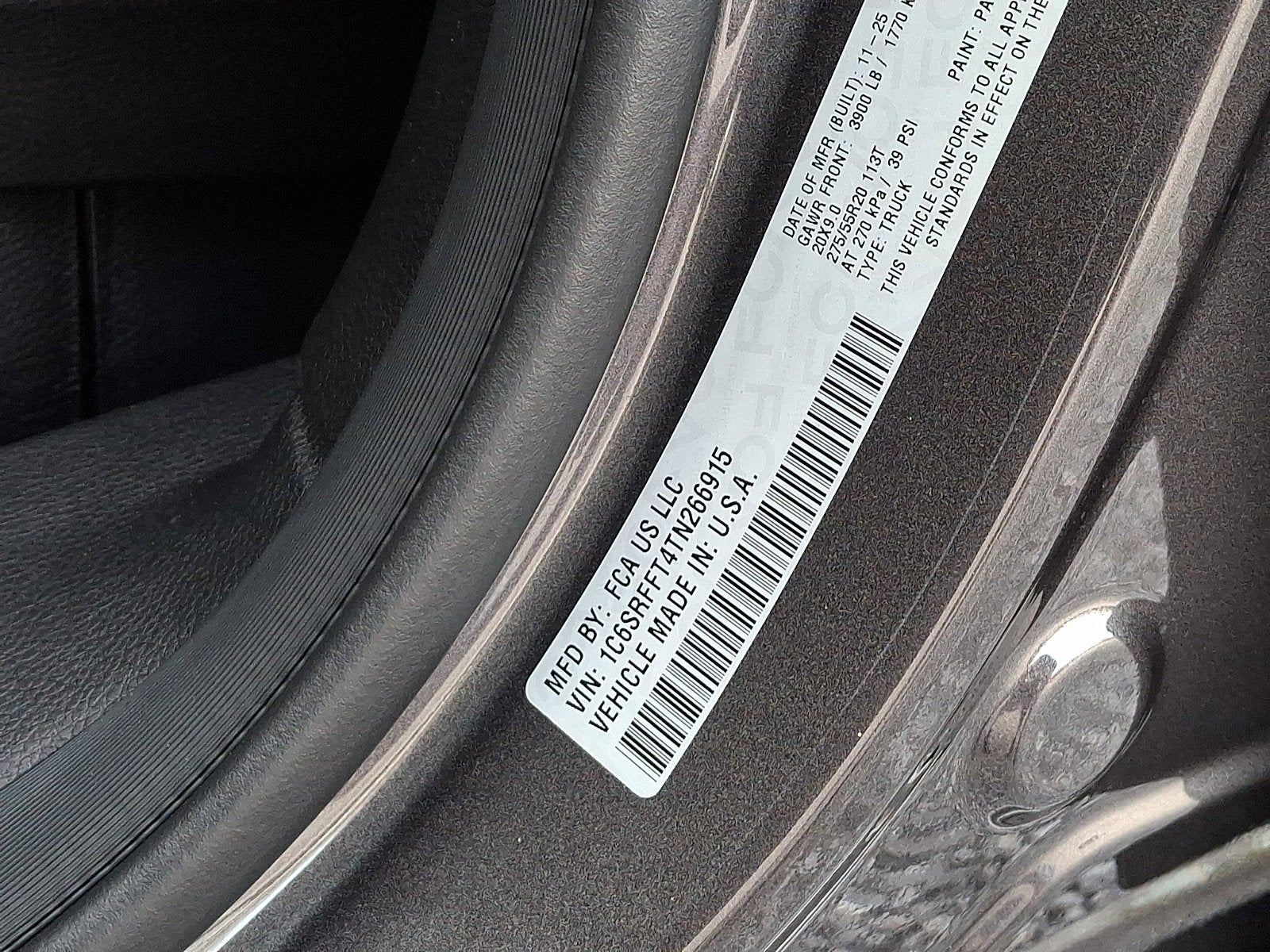 2026 RAM 1500 RAM 1500 BIG HORN CREW CAB 4X4 5'7' BOX