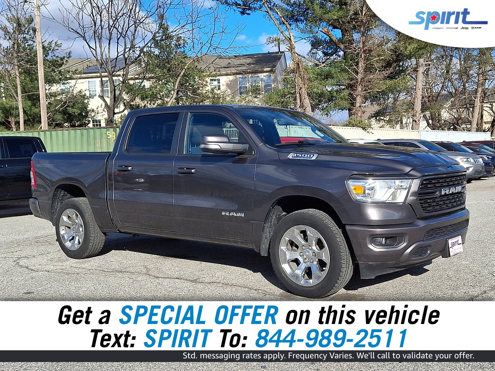 2022 RAM 1500 Big Horn Crew Cab 4x4 5'7' Box