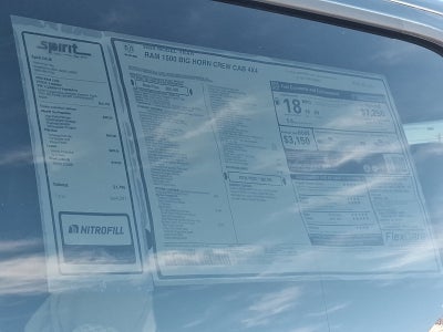 2026 RAM 1500 RAM 1500 BIG HORN CREW CAB 4X4 5'7' BOX