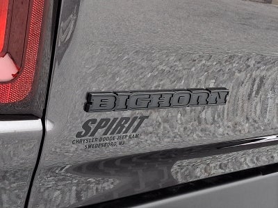 2026 RAM 1500 RAM 1500 BIG HORN CREW CAB 4X4 5'7' BOX