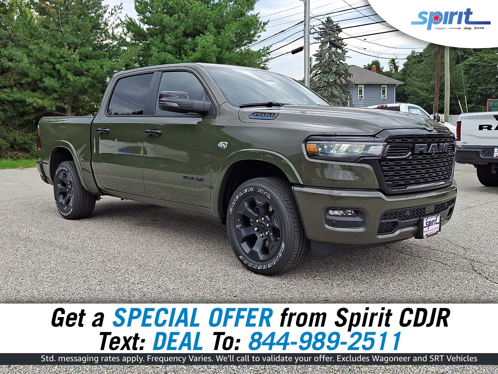 2026 RAM 1500 Big Horn Crew Cab 4x4 5'7' Box