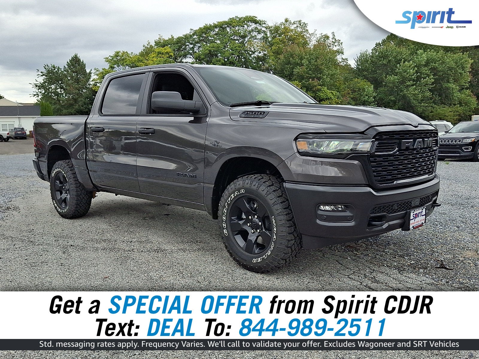 2027 RAM 1500 RAM 1500 WARLOCK CREW CAB 4X4 5'7' BOX