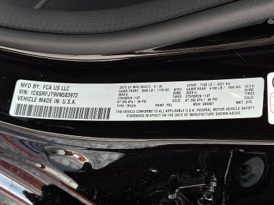 2027 RAM 1500 RAM 1500 LARAMIE CREW CAB 4X4 5'7' BOX