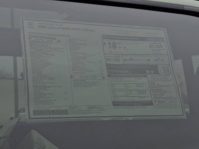 2026 RAM 1500 RAM 1500 LARAMIE CREW CAB 4X4 5'7' BOX
