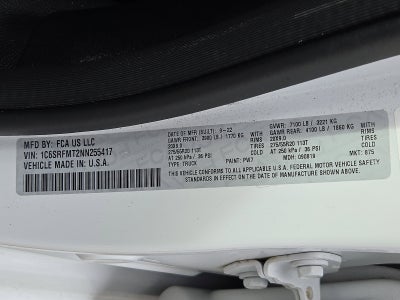 2022 RAM 1500 Big Horn Crew Cab 4x4 6'4' Box