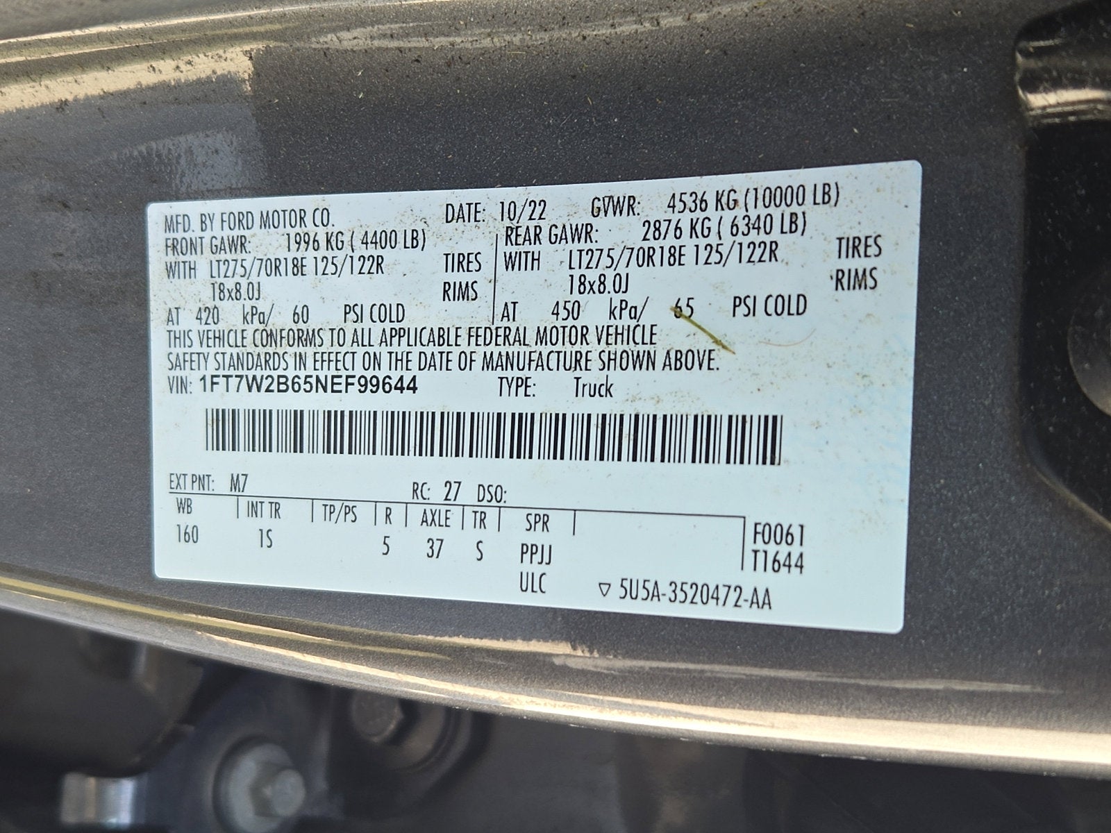 2022 Ford Super Duty F-250 SRW XL
