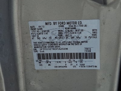 2013 Ford F-150 XLT