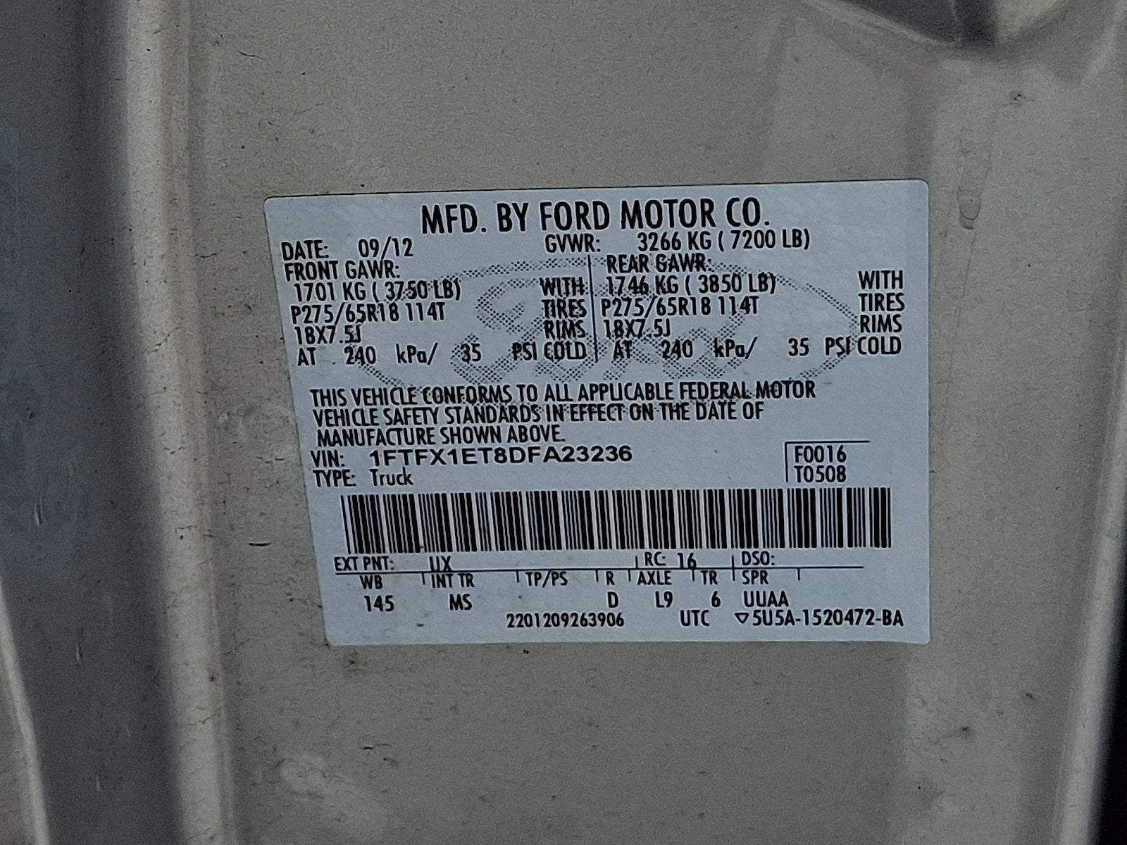 2013 Ford F-150 XLT