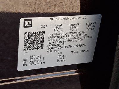 2023 Chevrolet Traverse AWD LT Cloth