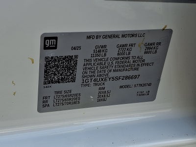 2025 GMC Sierra 2500HD 4WD Crew Cab Standard Bed Denali Ultimate