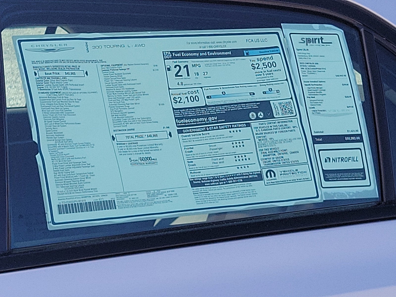 2023 Chrysler 300 Touring L AWD