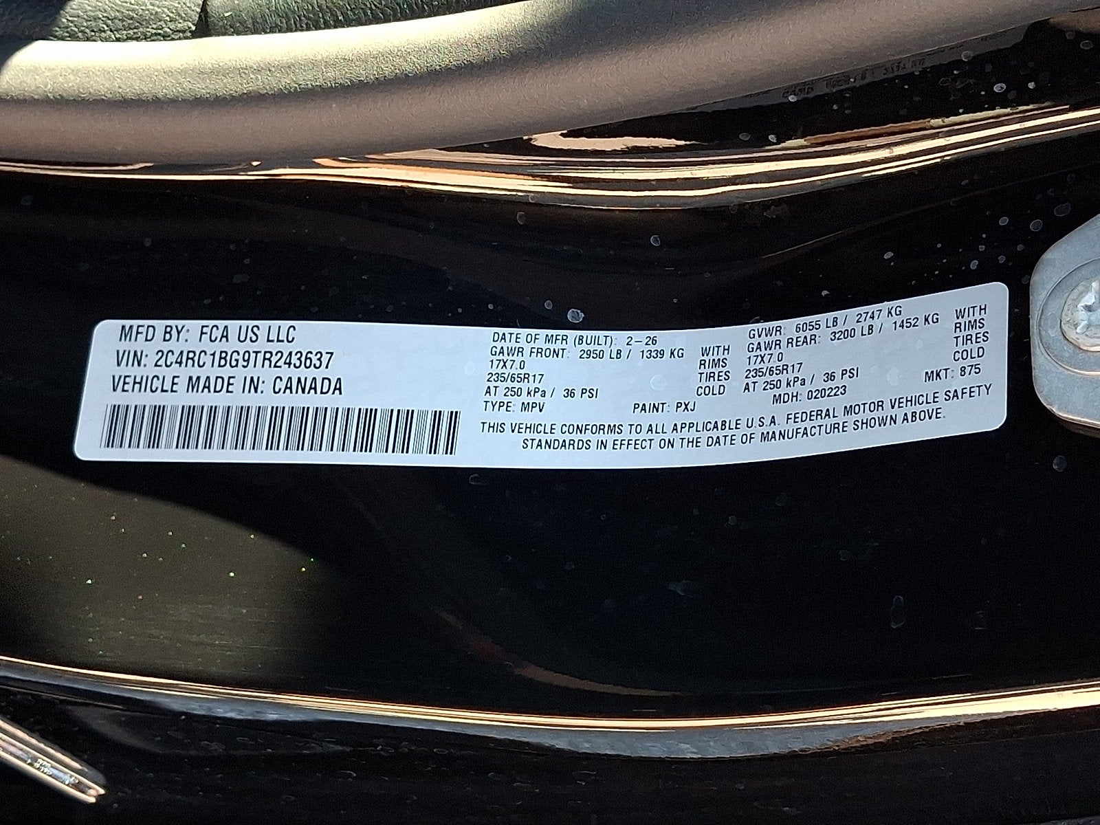 2026 Chrysler Pacifica Select
