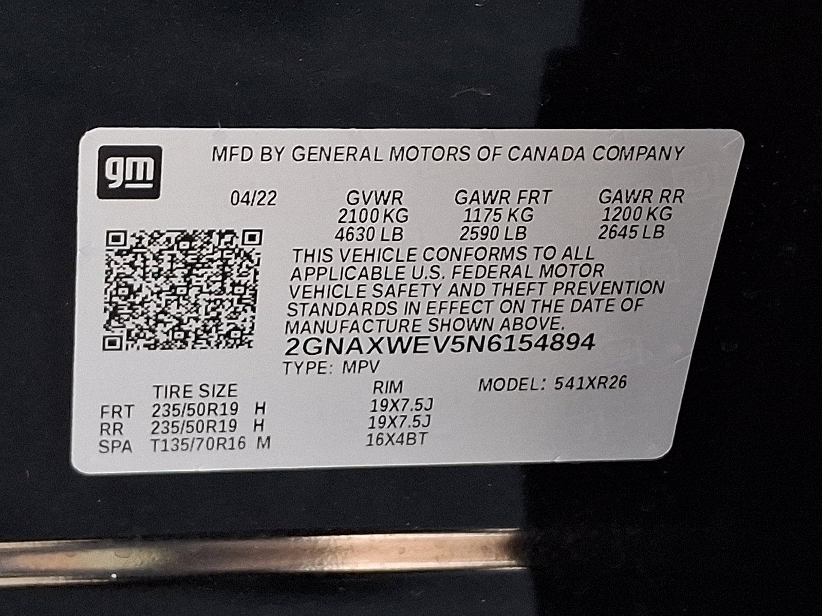 2022 Chevrolet Equinox AWD RS